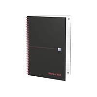 Oxford Office Oxford Black n' Red - anteckningsblock - A4 - 70 ark