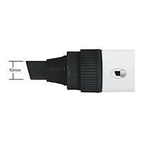 NOBO Nobo Glide whiteboardpenna, bred sned spets, 10 mm, snabbtor...