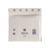 SEALED AIR NORGE AS Mail Lite CD - kuvert - 160 x 180 mm - öppen sida - paket med 100