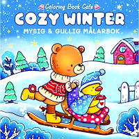 Legind A/S Cozy Winter. Mysig och gullig Cozy Coloring målarbok från Coloring Book Cafe (häftad)