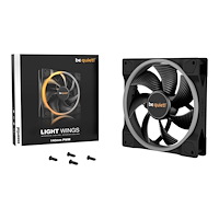 LISTAN be quiet! Light Wings - lådfläkt - PWM