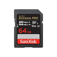 SANDISK SanDisk Extreme PRO - flash-minneskort - 64 GB - SDXC UHS-II
