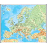 Kartförlaget Europa väggkarta Kartförlaget 1:5,5 mili i papptub