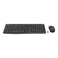 Logitech Logitech MK370 Combo for Business - sats med tangentbord och mus - QWERTY - brittisk - grafit Inmatningsenhet