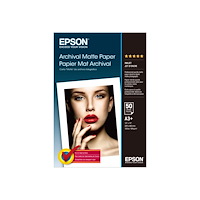 EPSON Epson Archival - papper - matt - 50 ark - Super A3/B - 192 g/m²