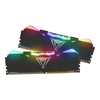 Patriot Memory Patriot Extreme Performance Viper Steel RGB - DDR4 - sats - 64 GB: 2 x 32 GB - DIMM 288-pin / PC4-25600 - ej buffrad