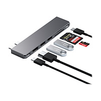 Satechi Satechi Pro Hub Slim - dockningsstation - USB-C x 2 - HDMI