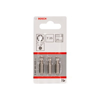 Bosch Group Bosch Extra Hard - skruvmejselhuvud - 3 delar