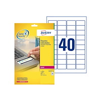 AVERY Avery NoPeel Labels L6145 - etiketter - 800 etikett (er) - 25.4 x 45.7 mm