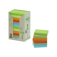 3M Post-it 653-1RPT - anteckningar - 38 x 51 mm - 2400 ark (24 x 100)