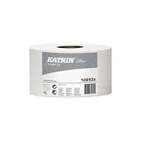 KATRIN Toalettpapper Katrin Plus 2-lagigt Ø18 cm 160 m vitt