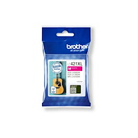 Brother Brother LC421XLM - Lång livslängd - magenta - original - bläckpatron