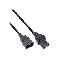 Inline InLine - förlängningskabel för ström - IEC 60320 C14 till IEC 60320 C15 - 5 m