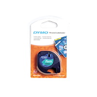 DYMO DYMO LetraTAG - tejp - 1 kassett(er) - Rulle (1,2 cm x 4 m)