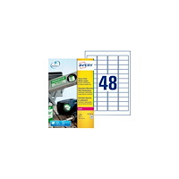 AVERY Avery Heavy Duty Laser Labels - etiketter - 960 etikett (er) - 45.7 x 21.2 mm