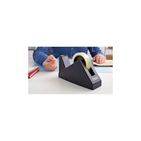 tesa Tapedispenser sort bordmodel tesa Easy Cut max. 25mm x 66m t...