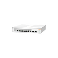 Hewlett Packard Enterprise HPE Networking Instant On 1930 8G Class4 PoE 2SFP 124W Switch - switch - 8 portar - Administrerad - rackmonterbar