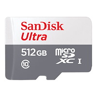 SANDISK SanDisk Ultra - flash-minneskort - 512 GB - mikroSDXC UHS-I