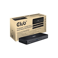 Club-3d Club 3D 16-in-1 - dockningsstation - USB-C / USB4 / Thunderbolt 3 / Thunderbolt 4 - 2 x Thunderbolt 4, 3 x DP, 2 x HDMI...
