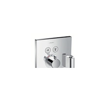 HANSGROHE hansGrohe ShowerSelect termostat med 2 utlopp och integrerad...