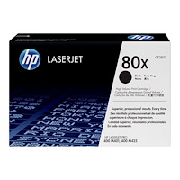HP HP 80X - Lång livslängd - svart - original - LaserJet - tonerkassett (CF280X)