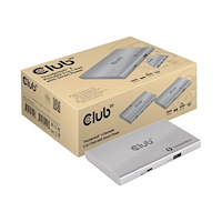 Club-3d Club 3D Thunderbolt 4 Portable 5-in-1 Hub with Smart Power - dockningsstation - Thunderbolt 4