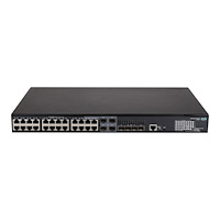 HP HPE FlexNetwork 5140 24G PoE+ 4SFP+ EI - switch - 28 portar - smart - rackmonterbar