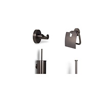 blue label BLUE LABEL Badrumstillbehör i gun metal