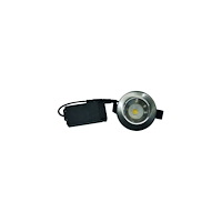 Nordtronic Downlight Velia Low Profile 5W 2700K CRI>95 rund, borstad al...