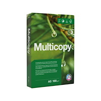 Multicopy Skrivarpapper MultiCopy Original A3 100g vit