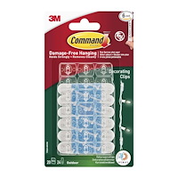 3M 3M Command™ Utomhusdekorationsklämmor 17026H-AW, 20 krokar +...