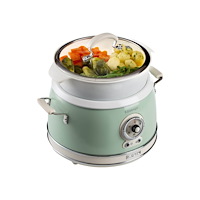 ARIETE Ariete Vintage 2904 - riskokare/långsam kokare - grön