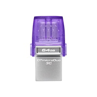 Kingston Kingston DataTraveler microDuo 3C - USB flash-enhet - 64 GB
