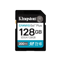 Kingston Kingston Canvas Go! Plus - flash-minneskort - 128 GB - SDXC UHS-I