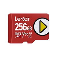 LEXAR Lexar PLAY - flash-minneskort - 256 GB - mikroSDXC UHS-I