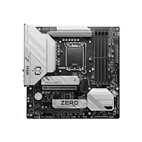 MSI MSI B760M PROJECT ZERO - moderkort - micro ATX - LGA1700-uttag - B760