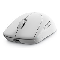 DELL Alienware Pro Wireless Gaming Mouse - mus - USB, 2.4 GHz - månljus