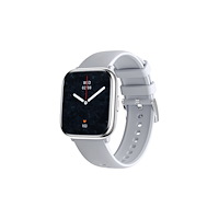 myPhone TelForceOne Myphone Watch Pastel - silver - smart klocka med rem - foggy day - 128 MB