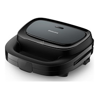 Philips Philips Series 3000 HD2331 - smörgåsgrill - svart