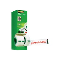 3M Scotch Magic 810 kontorstejp - 19 mm x 33 m - genomskinlig (paket om 8)