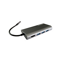 LC Power LC Power LC-HUB-C-MULTI-5 - dockningsstation - USB-C - HDMI - 1GbE
