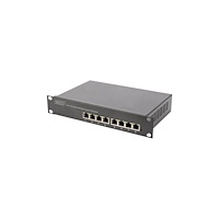 Digitus DIGITUS Professional DN-95317 - switch - 8 portar - ohanterad