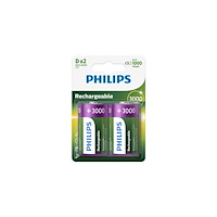 Philips Philips R20B2A300 batteri - 2 x D - NiMH
