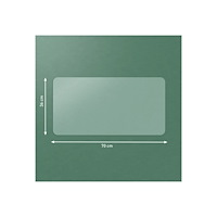 LEITZ Leitz FEEL GOOD skrivbordsstöd - 70 x 36 cm - transparent