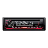 JVC JVC KD-T702BT - Bil - CD-mottagare - inbyggd enhet - Enkel-DIN