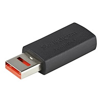 StarTech.com StarTech USB-datablockerare för säker laddning - USB-A-adapter (hane till hona) för endast laddning - Ladda utan data/en...