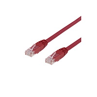 Deltaco DELTACO patch-kabel - 50 cm - röd