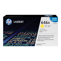Hewlett-Packard HP 646A - gul - original - LaserJet - tonerkassett (CF032A)
