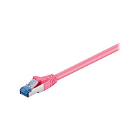 Goobay goobay patch-kabel - 1 m - magenta