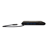 PORT Designs PORT connect TRAVEL 1X4K ++ - dockningsstation - USB-C - VGA, HDMI, Mini DP - 1GbE